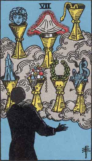 SEVEN OF CUPS