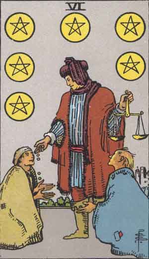 SIX OF PENTACLES