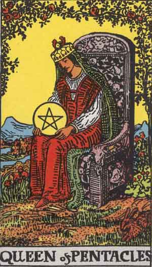 QUEEN OF PENTACLES